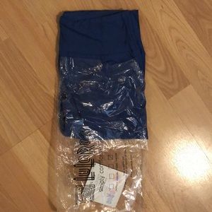 LuLaRoe Blue Leggings new in package OS